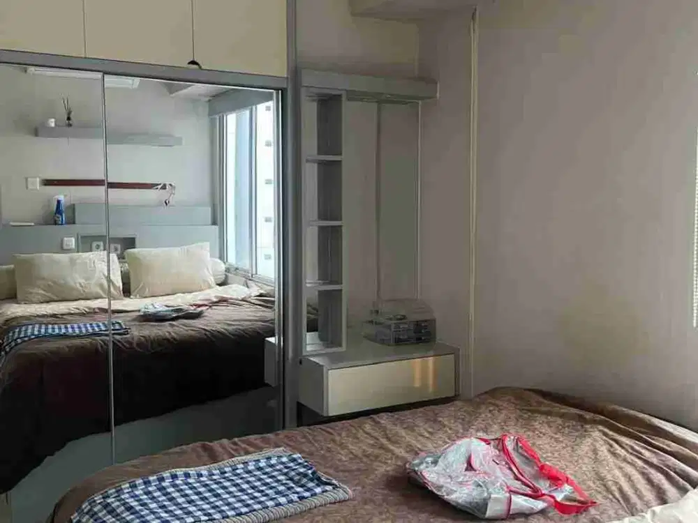Dijual Apartemen 1 KT Furnish SHM Lantai Tinggi Apartemen Bassura City