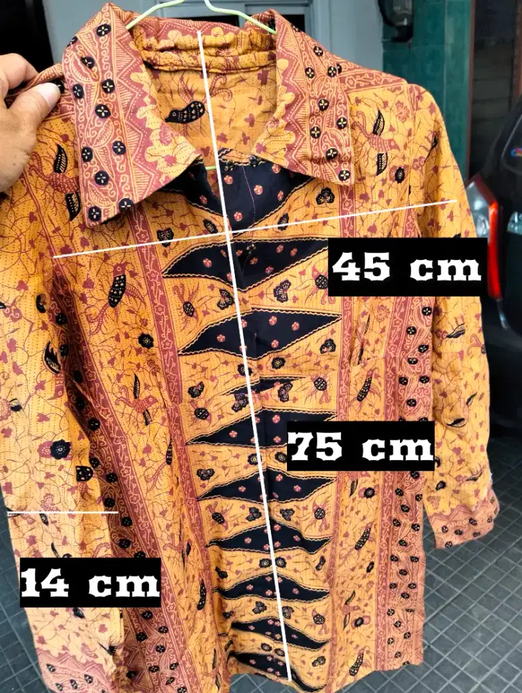 Kemeja batik wanita buat anak dewasa kondisiasih kaya baru
