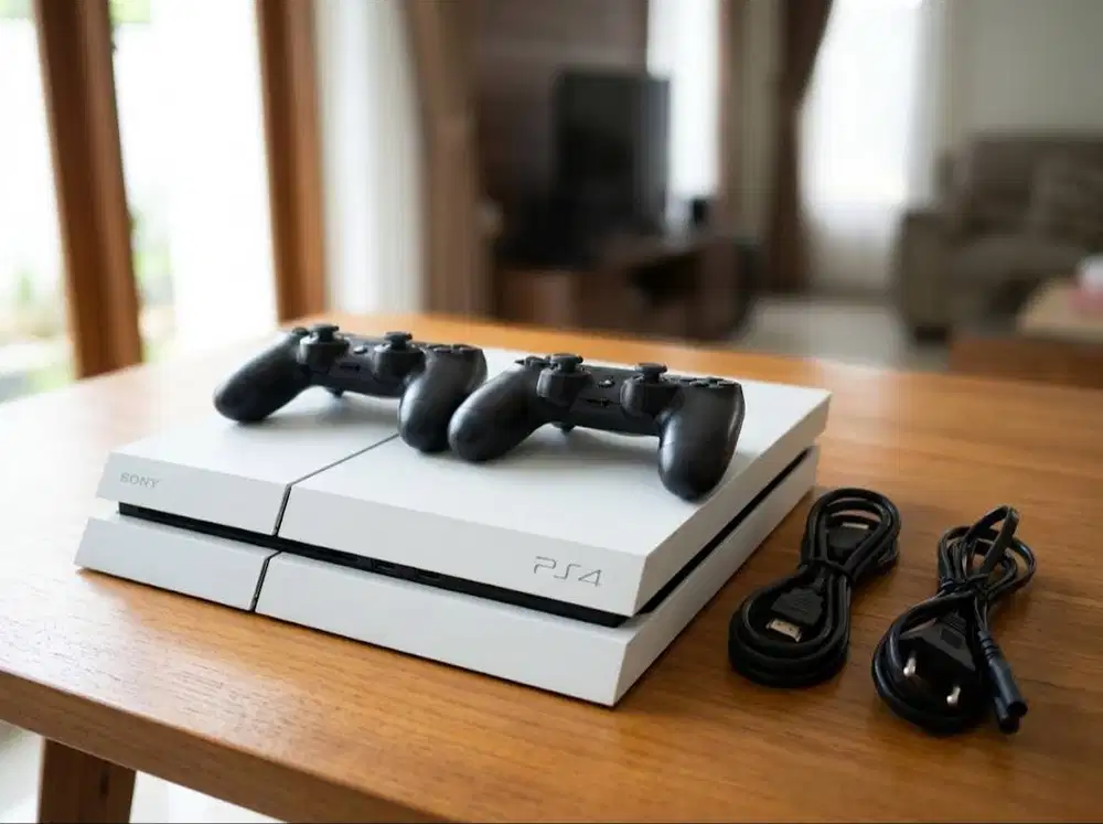 [WTS] PS4 FAT 500GB White Edition - Mulus Parah Siap Mabar!
