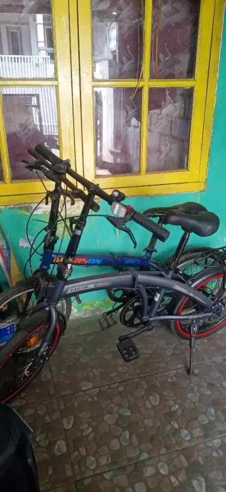 Jual sepeda lipat excotic,&Darson UK 20inc