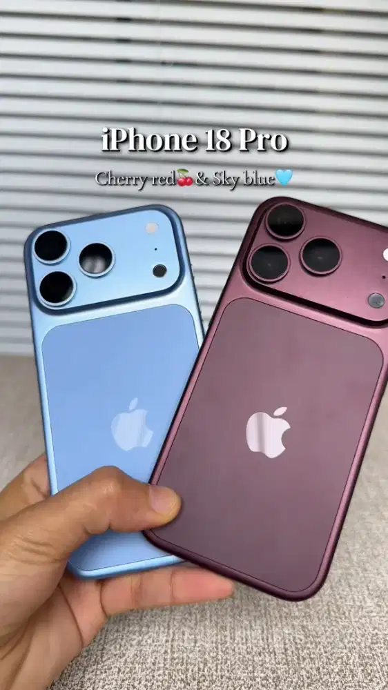 iPhone 18 pro & promax