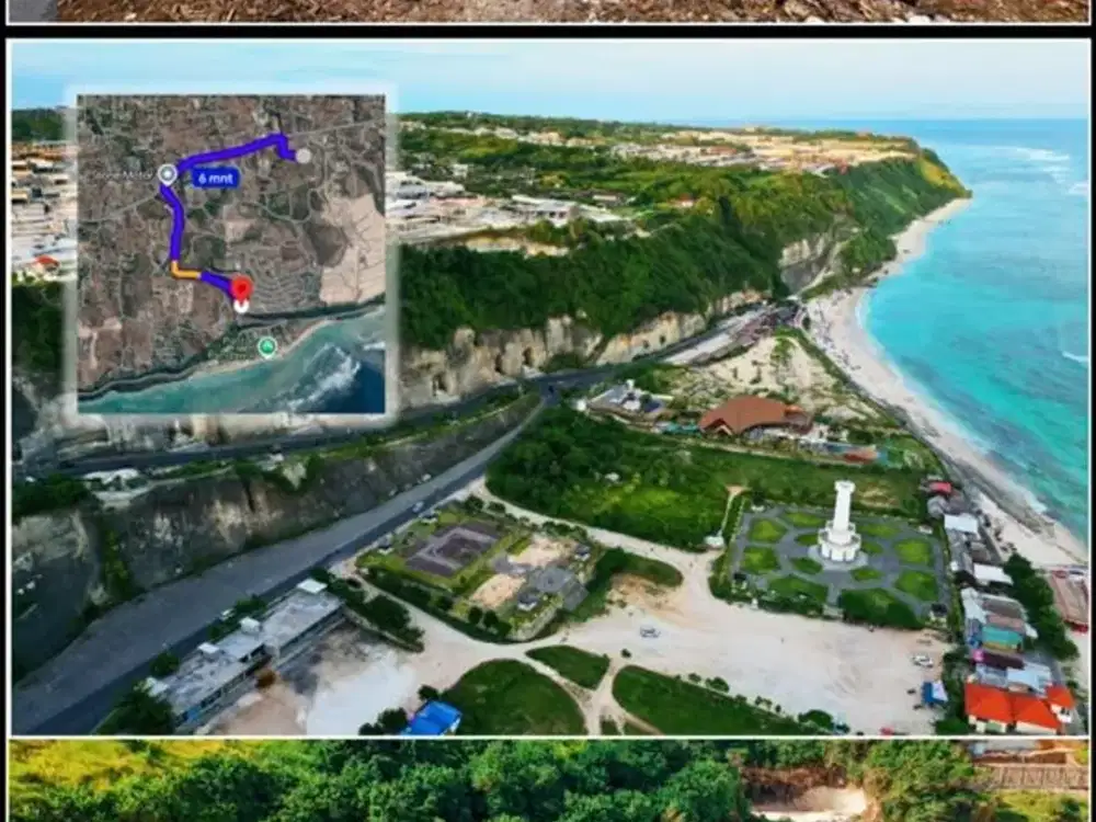 Disewakan Tanah View Laut Lokasi Premium di Jl. Nusa Dua Selatan, Gunung Payung, Nusa Dua.