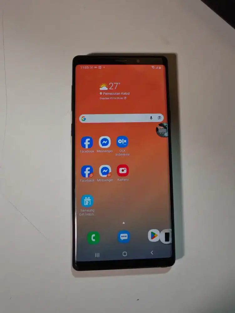 Samsung Galaxy Note 6/128GB SEIN – Unit Only, Kondisi Mulus & Normal