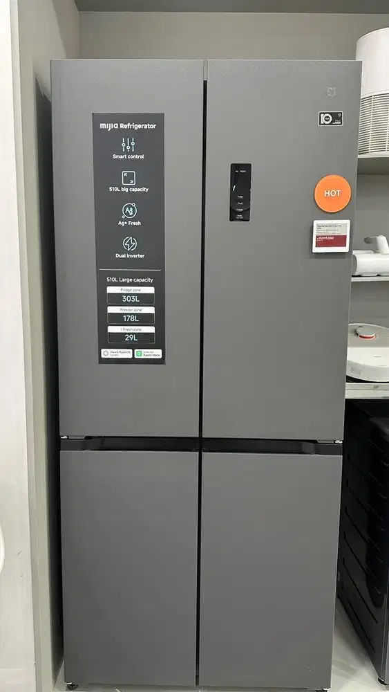 Mijia Refrigerator Cross Door 510L New Garansi Resmi