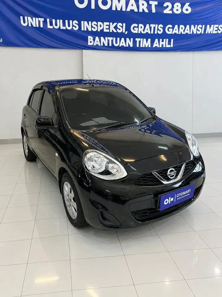 NISSAN 2015 MARCH 1.2 A/T HITAM MURAH OTOMART 286 KENJERAN