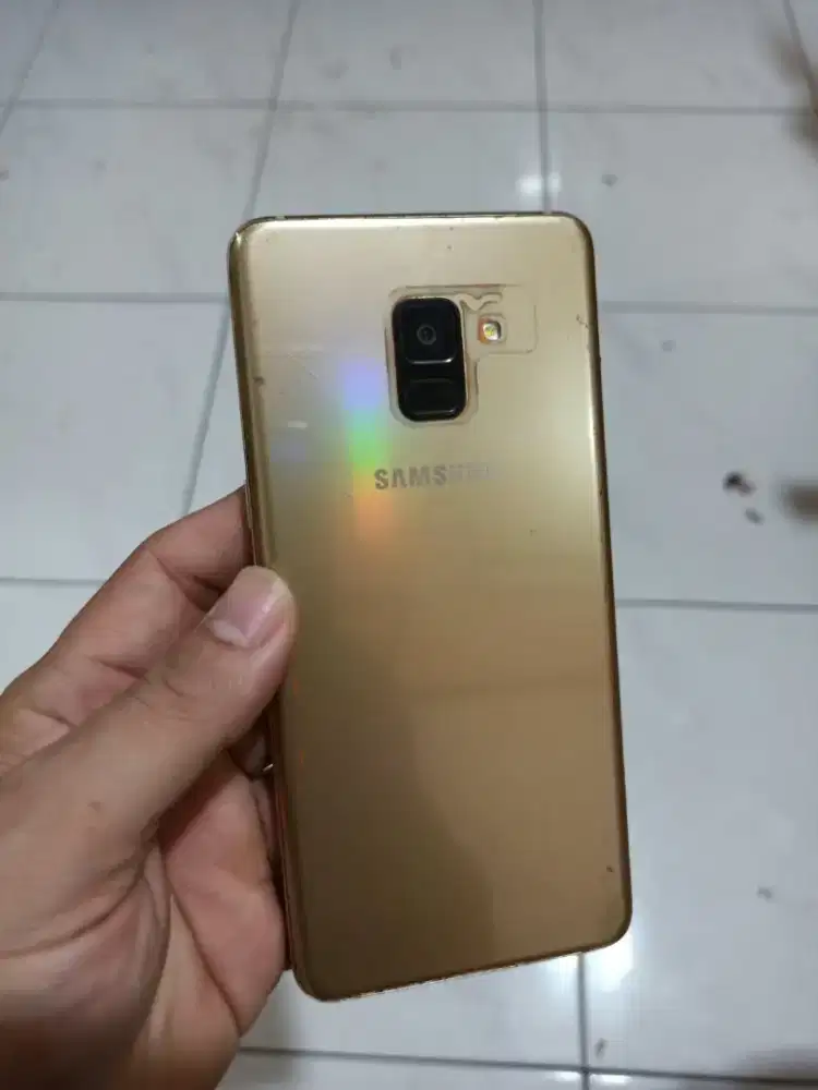 Galaxy A8 Plus-Nfc.4G.Ram 6/64GB.ORI #GOLDEN PONSEL