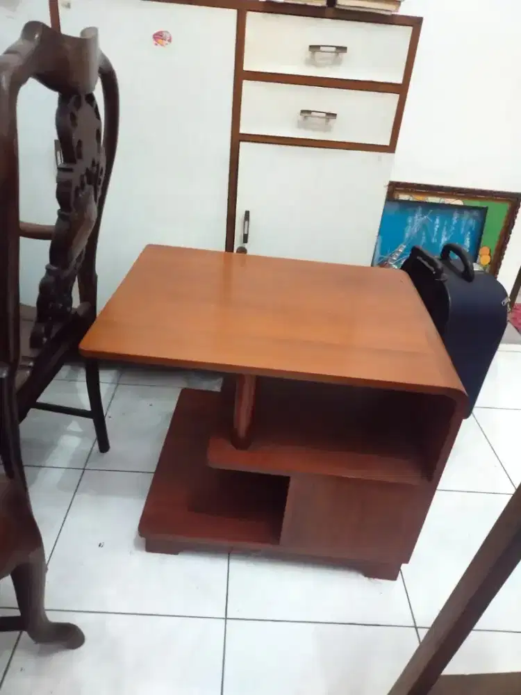 meja kayu teras