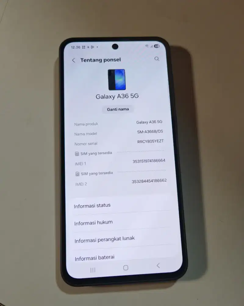 Samsung Galaxy A36 5G 8/256GB SEIN