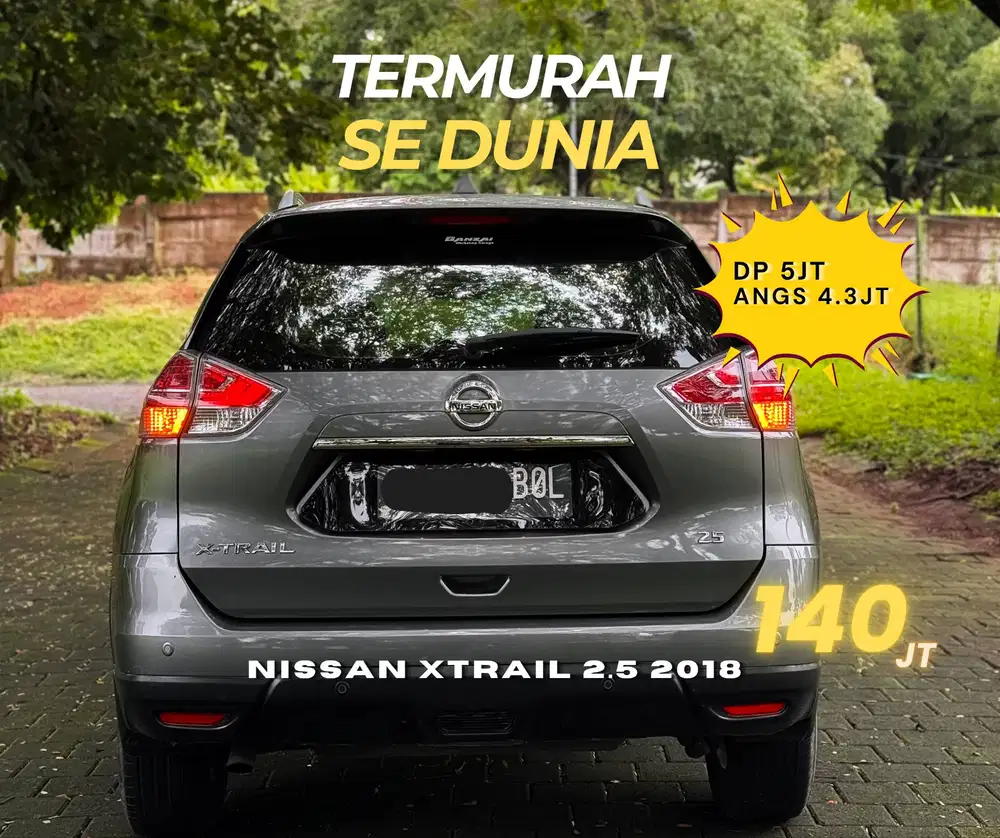 [TERMURAH] NISSAN XTRAIL X-TRAIL 2.5 T32 2018 NIK 2017 seharga 2015