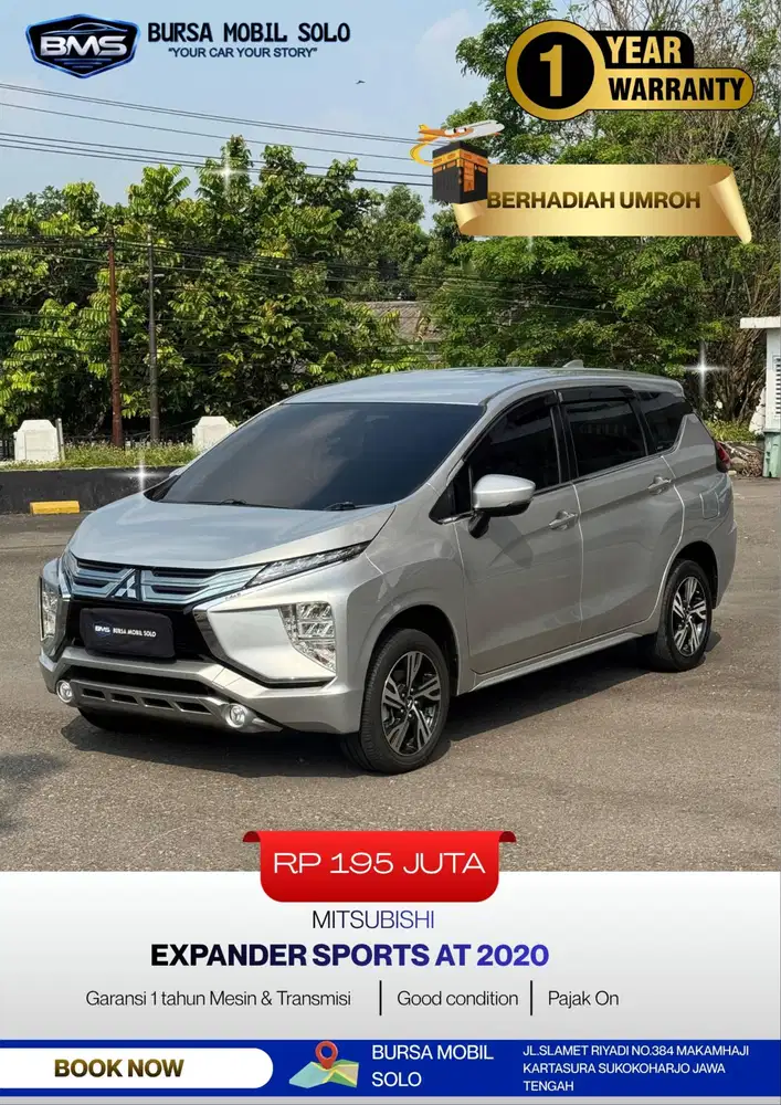 XPANDER SPORTS 2020 MATIC TOP KONDISI GARANSI 1TH