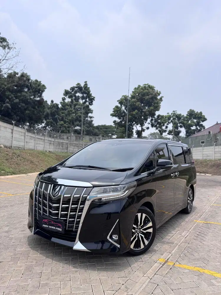 Toyota alphard G AT 2023 hitam, terawat, nyaman, termurah