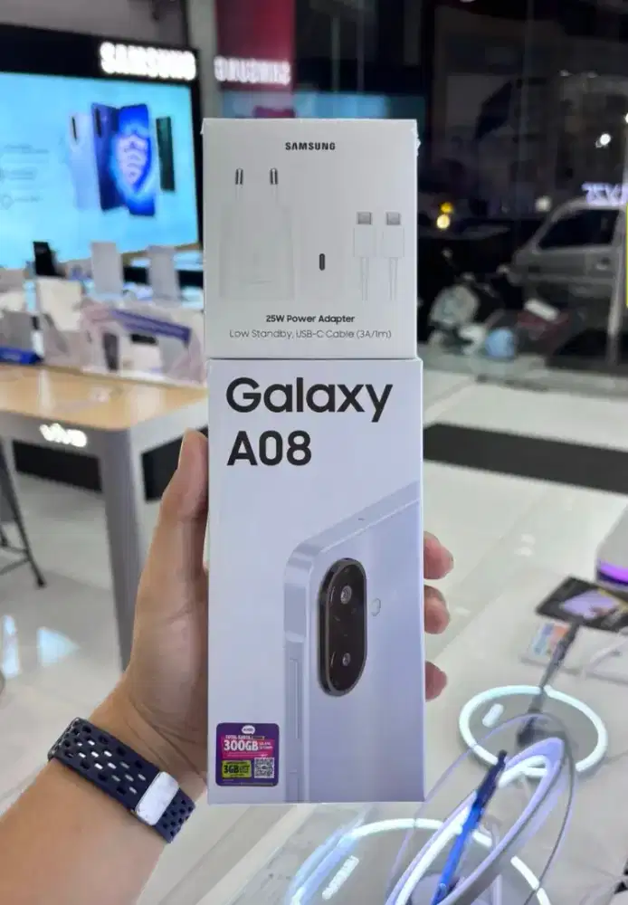 Jual Samsung A08 4/64gb Baru, Segel