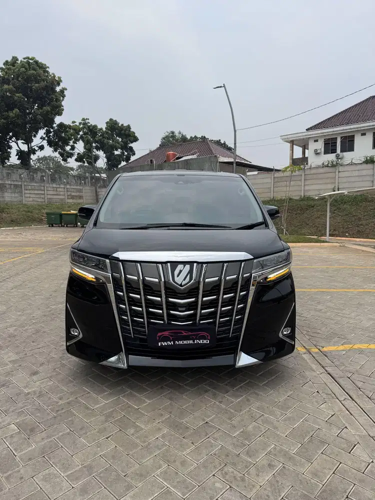 Toyota alphard G AT 2023 hitam, termurah, siap pakai, nyaman,terawat