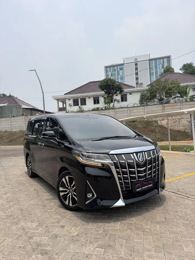 Toyota alphard 2.5 G AT 2023 hitam, termurah, siap pakai,mulus