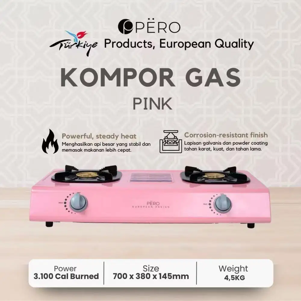 Kompor 2 tungku
