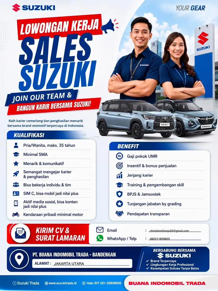Sales mobil suzuki