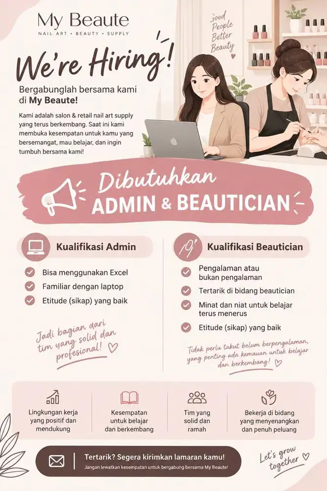 Admin Operation and Beautician