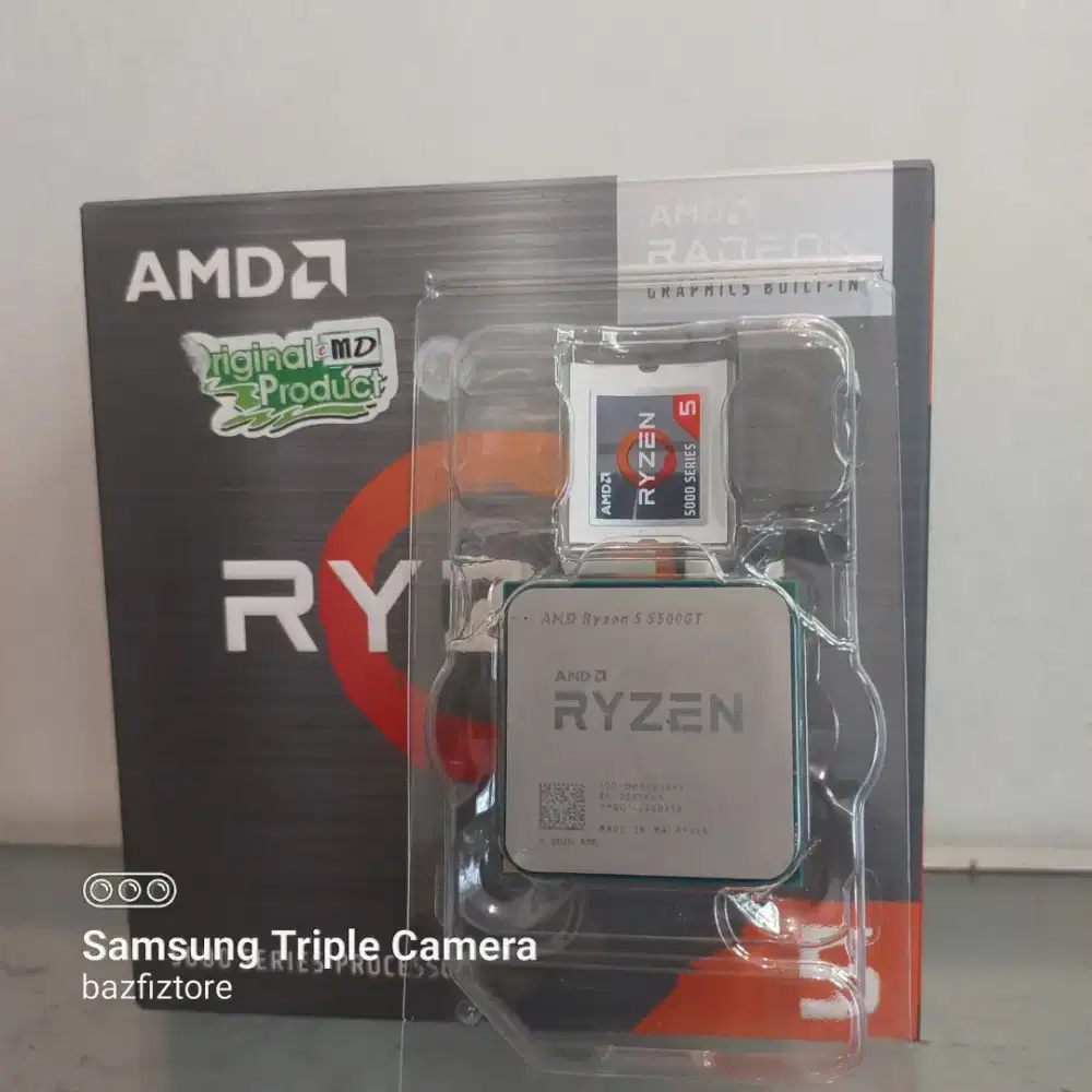 AMD Ryzen 5 5500GT Box Garansi EMD APRIL 2029