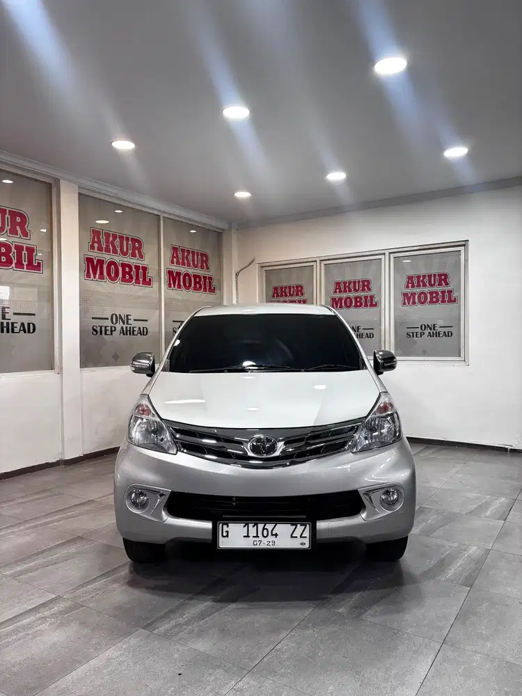 TOYOTA AVANZA 1.3 G MANUAL 2014 SILVER ISTIMEWA SIAP PAKAI FUL ORI