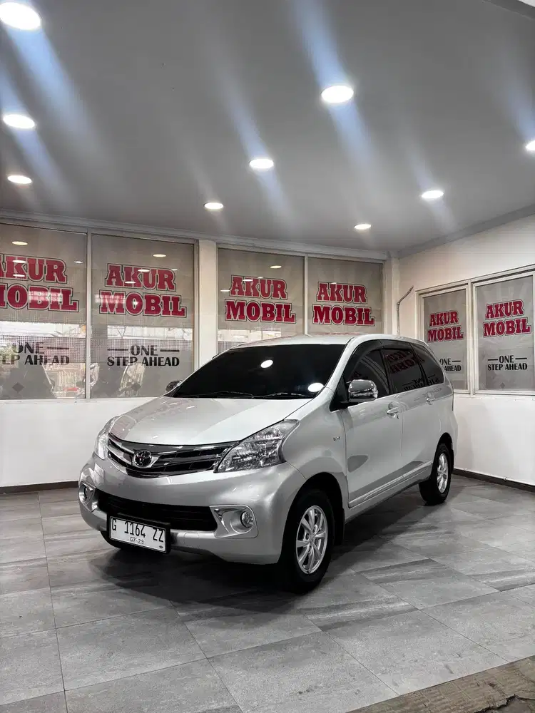 TOYOTA AVANZA 1.3 G MANUAL 2014 SILVER ISTIMEWA SIAP PAKAI FUL ORI