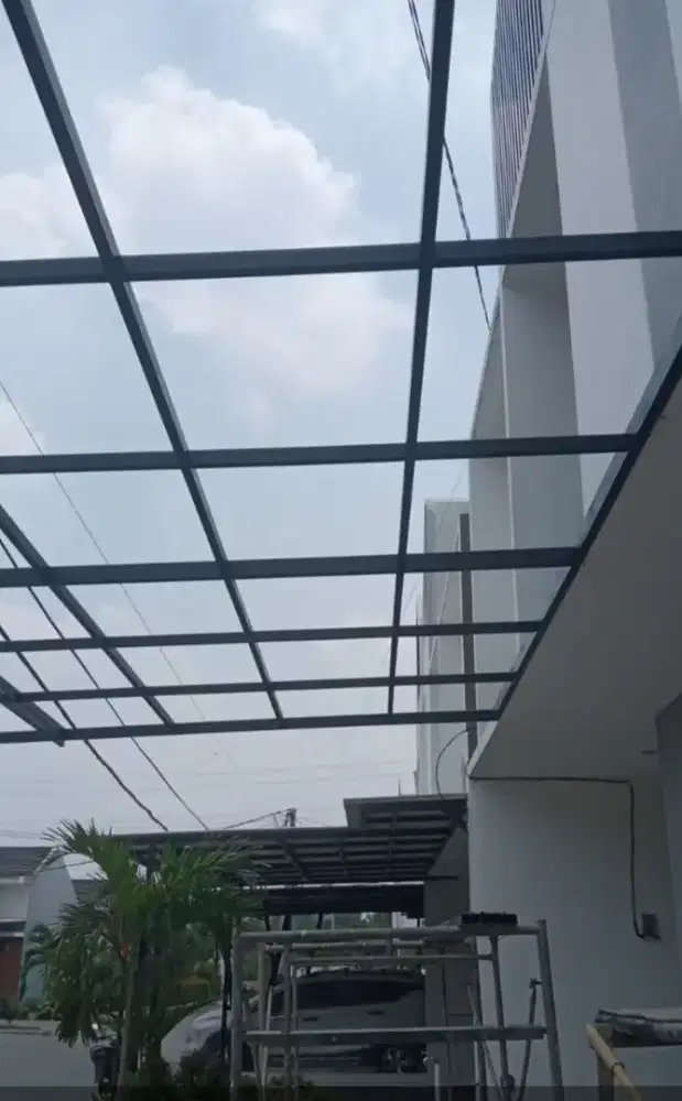 Jasa Buat atau pasang backdrop juga mengerjakan segala macam kanopi