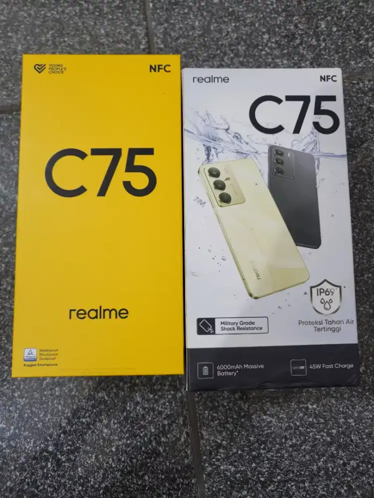 Realme C75 Ram 8/258GB Mulus Lengkap