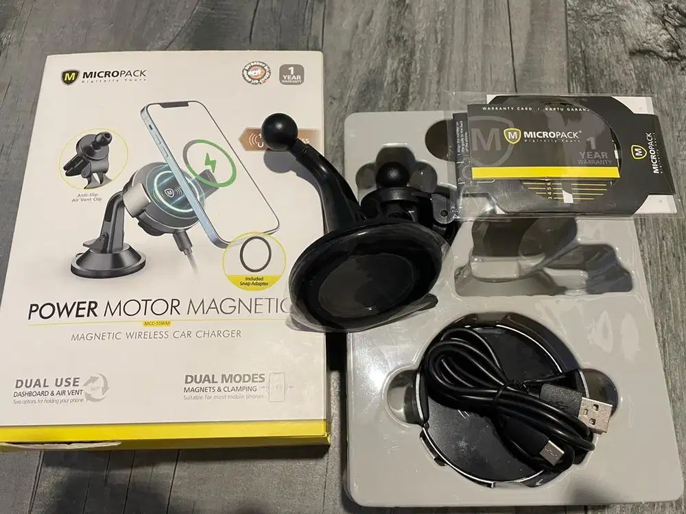 Dijual Micropack wireless car charger