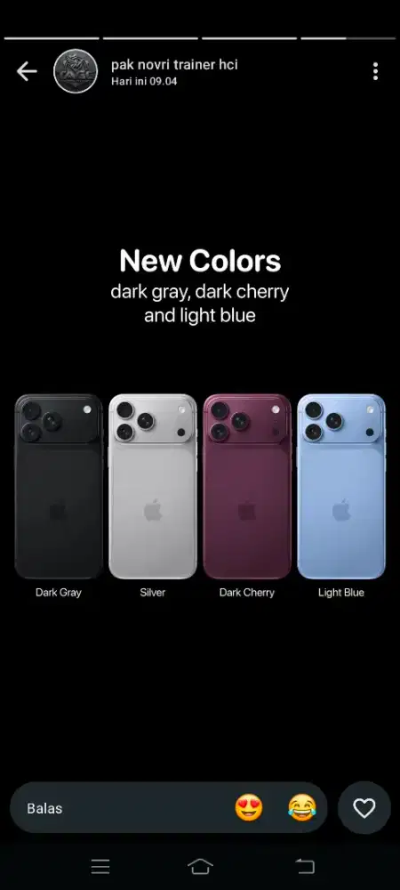 PO iphone 18 promax dan pro hari ini cicilan bunga 0% syarat hanya KTP