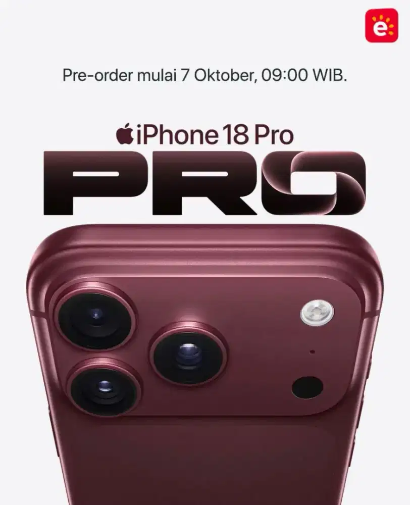 IPHONE 18 SERIES?? PO SEKARANG!!!