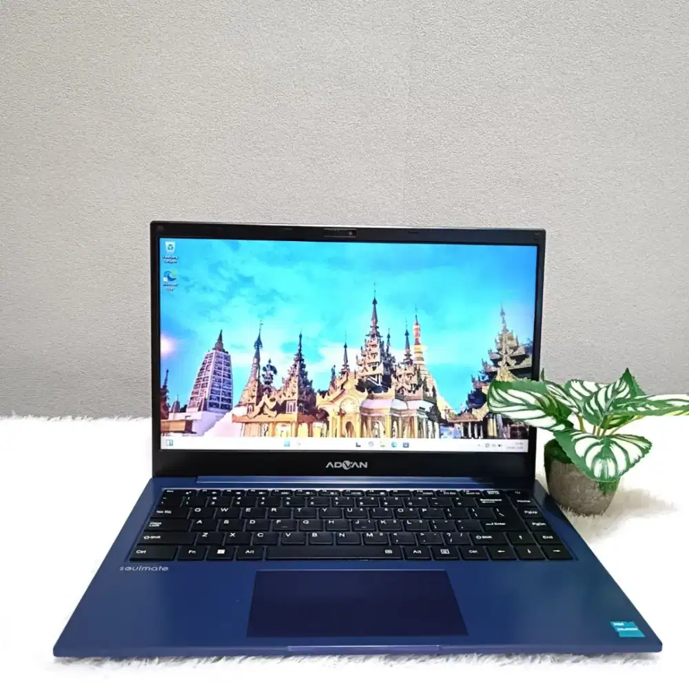 ADVAN SOULMATE INTEL N4020 RAM 4GB SD 128GB LAYAR 14.0 INCH BLUE