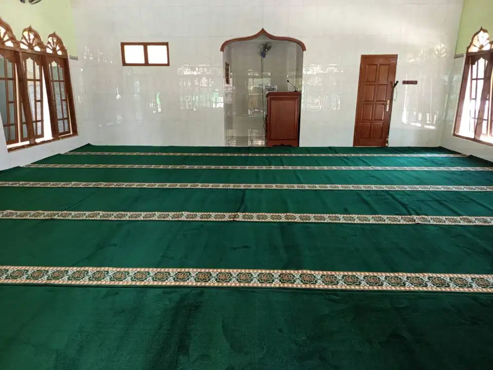 Jual karpet masjid gratis pasang