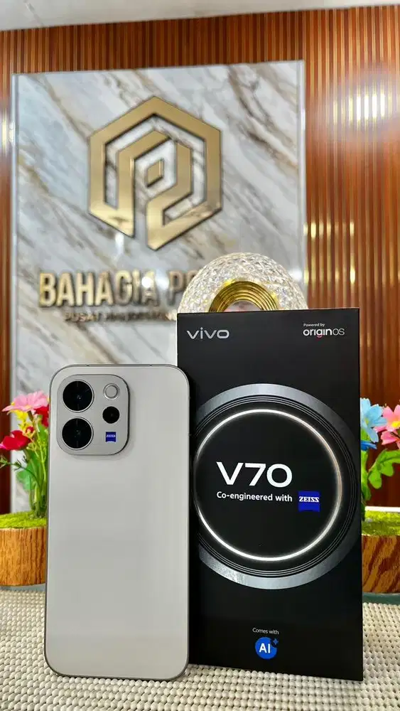 Vivo V70 5G Ram 8+8/256Gb Fullset Mulus 100% Bergaransi