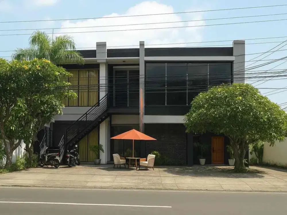 Disewakan bangunan gedung komersial ex cafe resto dijln magelang dkat tugu jogja