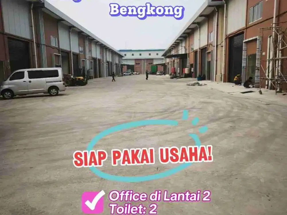 Disewakan Gudang Posisi Hook Golden Park Bengkong Batam Siap Pakai Usaha