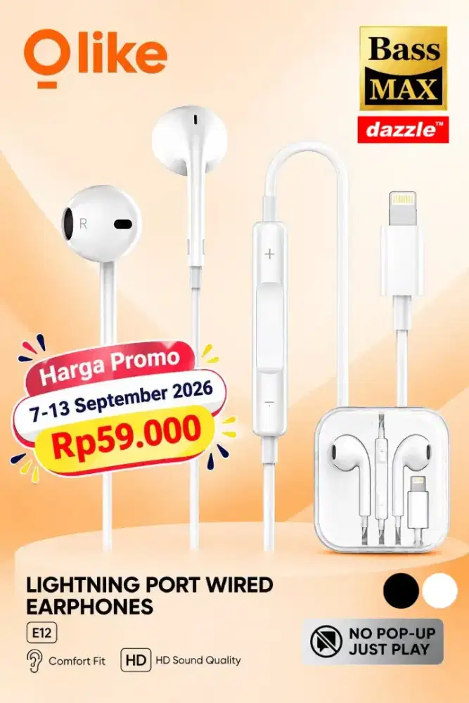 HF Cable Olike E12 Lightning