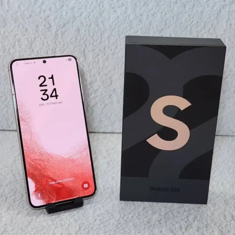 Samsung S22 5G Pink Mulus Bebas Penyakit