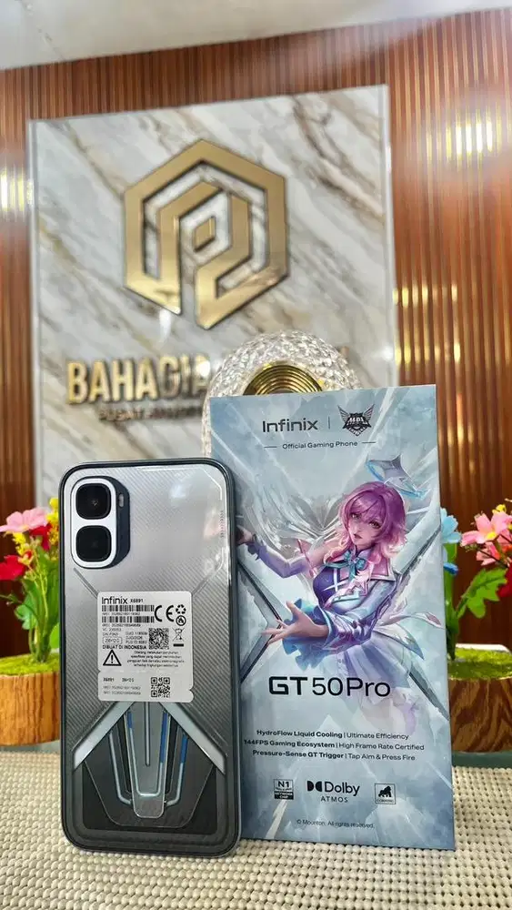 Infinix Gt 50 Pro Ram 12+12/ 256Gb Fullset Mulus 100% Bergaransi
