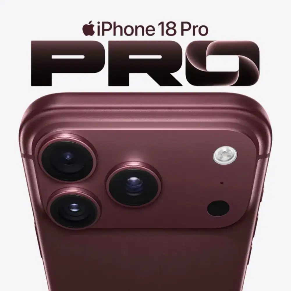 Pre Order iphone 18Pro/Promax promo kredit bunga 0 syarat cukup KTP