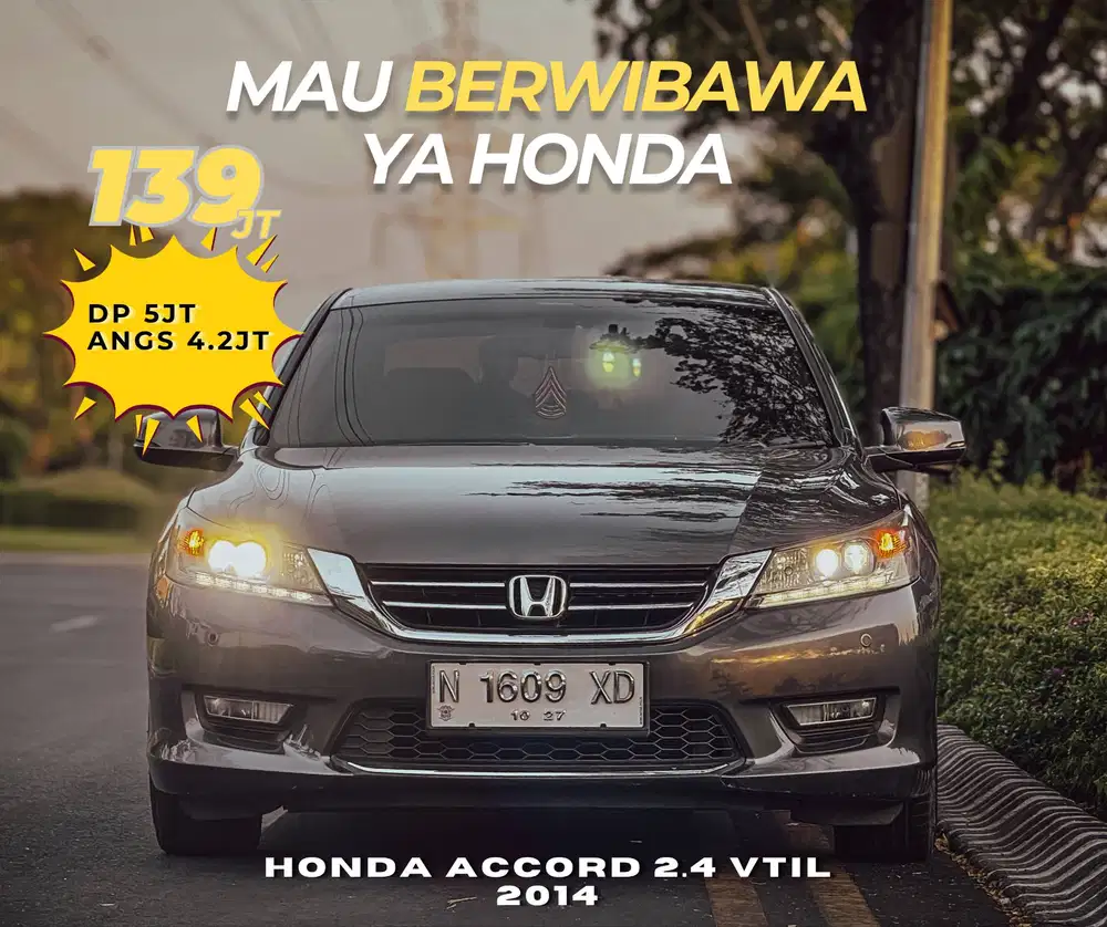 [TERMURAH] HONDA ACCORD VTIL 2014 BS TT CAMRY ALTIS CRV XTRAIL