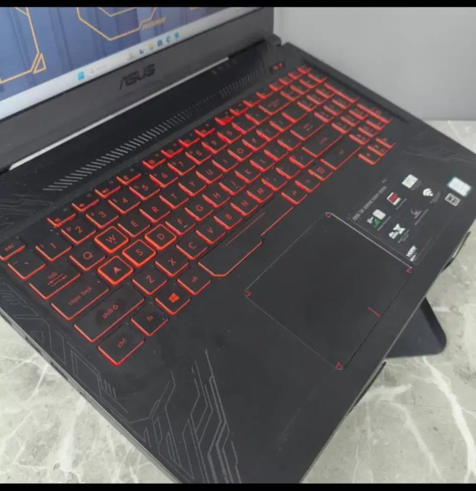 LAPTOP GAMING ASUS TUF i7/GTX 1050ti 4gb gddr5/Ram 16gb/SSD/Design ok