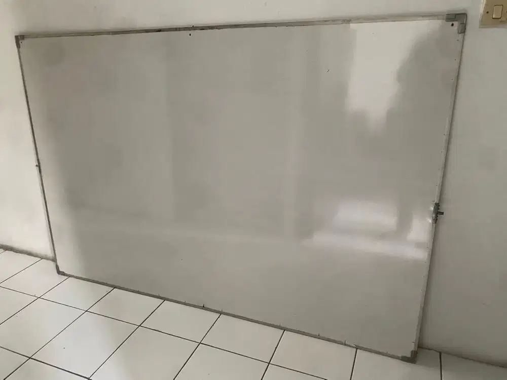 White board papan tulis magnetik sakura 2 muka uk 180 x 120