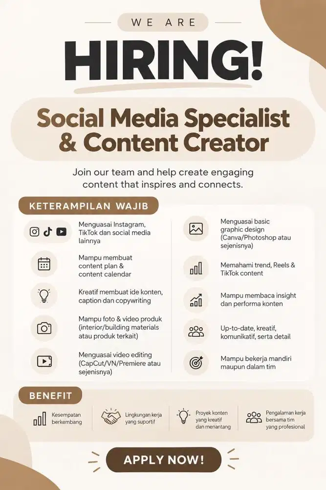 DICARI SOCIAL MEDIA SPECIALIST & CONTENT CREATOR