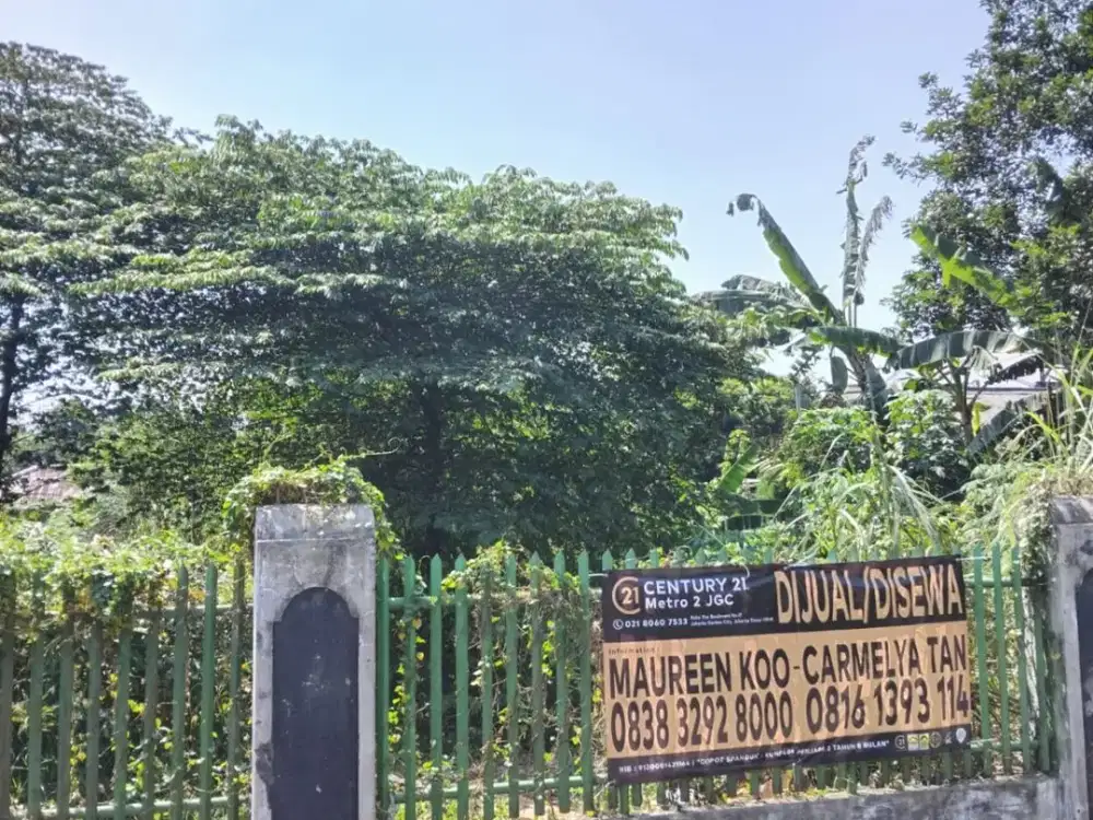 Tanah SHM di Jl. Kramat Jawa Narogong Bekasi, Luas 100 m², Akses 1 Mobil
