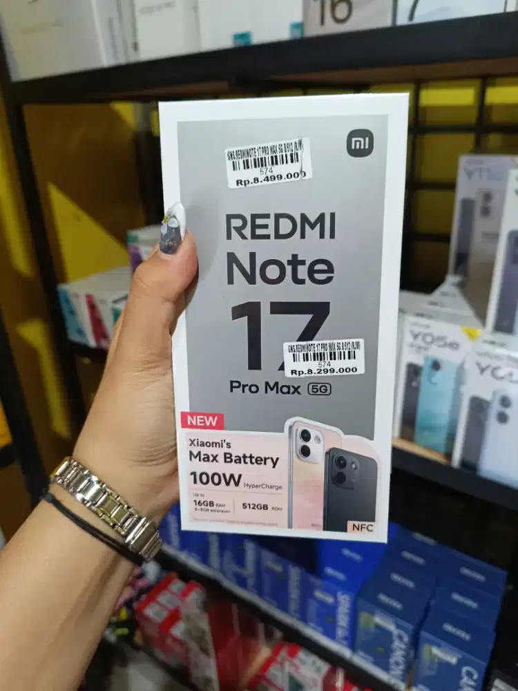 REDMI NOTE 17 PRO MAX 8/512 ATLANTIS DAHSYAT