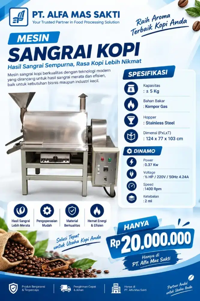 Mesin Roasting Kopi