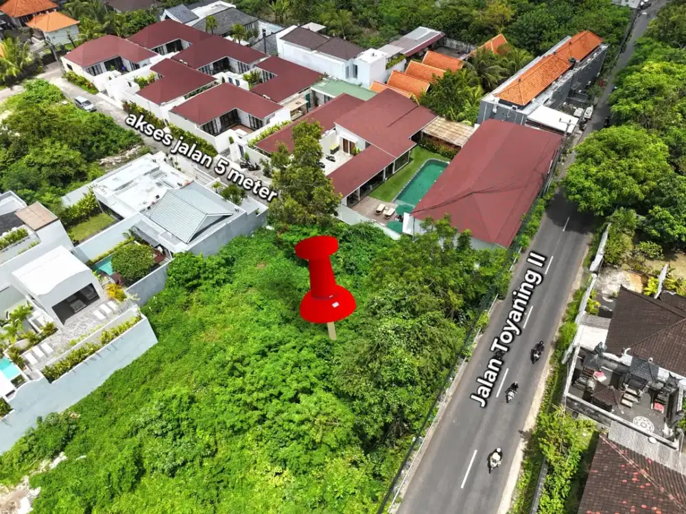 Tanah murah toyaning jimbaran bali