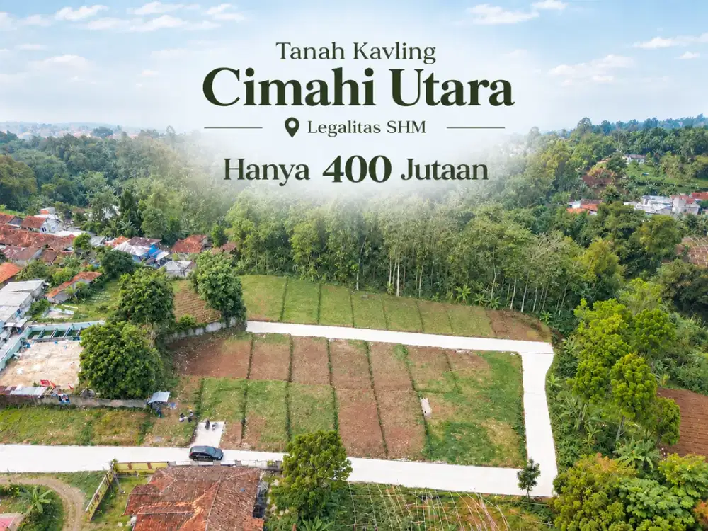 Tanah Kavling Mutiara Kolmas Residence, Cimahi Utara - SHM