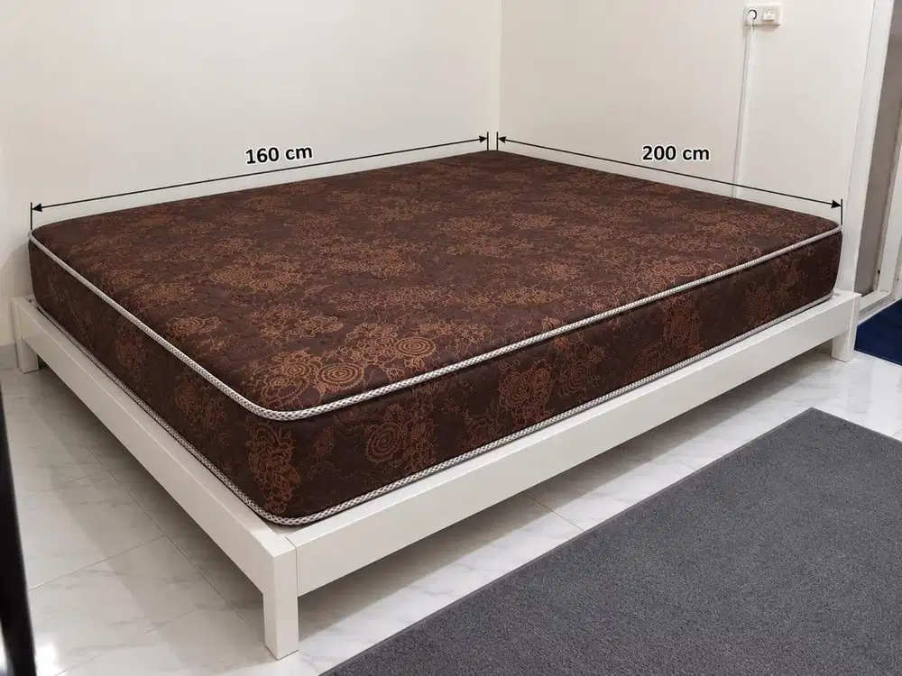 Jual kasur beserta dipan ukuran 160x200