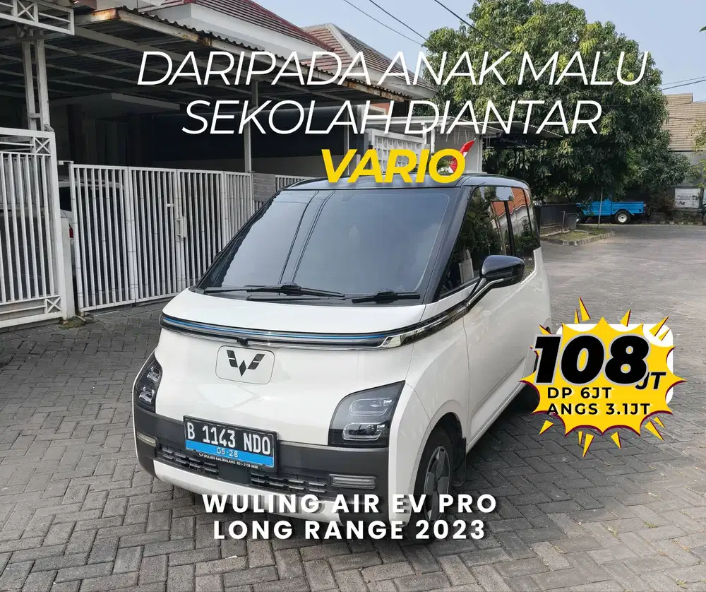 [TERMURAH] WULING AIR EV PRO LONG RANGE 300 BS TT AIRA EV BINGUO
