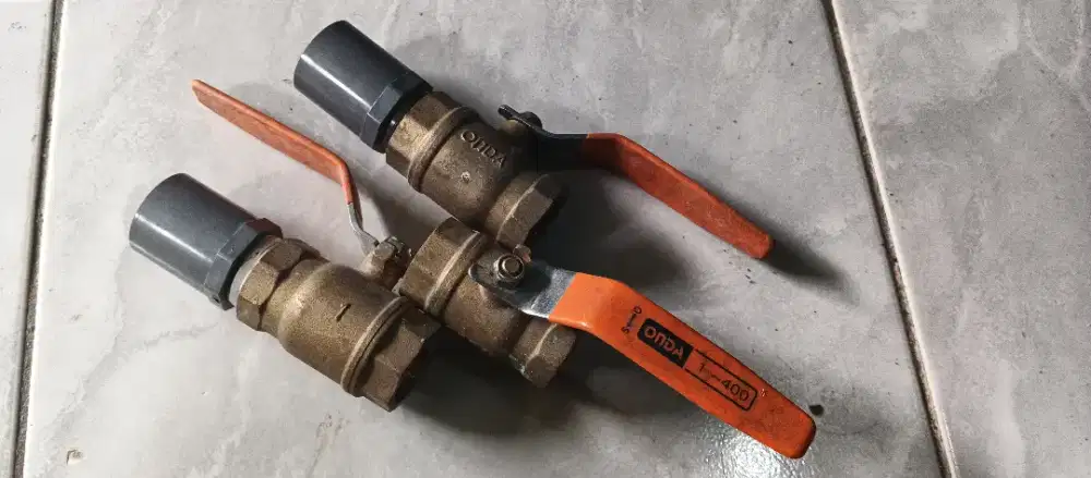 Stop kran Ball Valve Kuningan 1 Inch ONDA Original